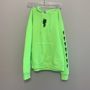 green billie eilish hoodie
